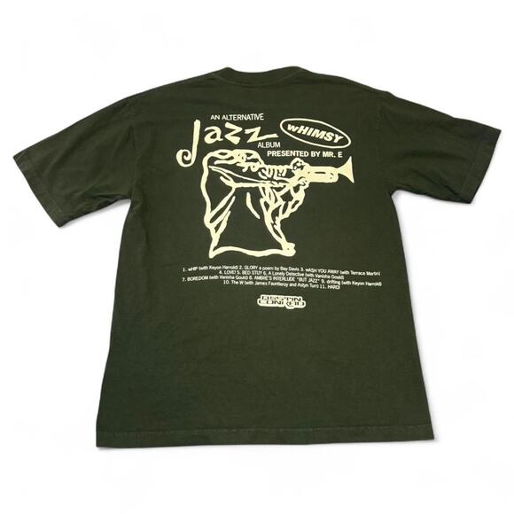 Destin Conrad Other - NEW wHIMSY x Destin Conrad Relaxed Fit Green Jazz Graphic Band T-Shirt — SMALL